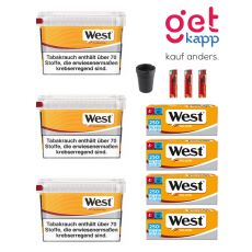 West Tabak Yellow 133g Super Box Sparset LY