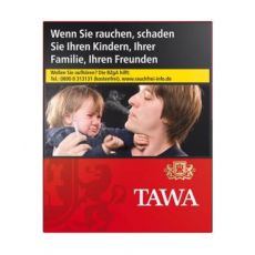 Schachtel Tawa Zigaretten rot / red XL mit einem Packungsinhalt von 24 Zigaretten. Tawa Filterzigaretten rot / red XL Stange mit 8 Packungen.