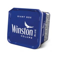 Eimer Winston Tabak BLAU / BLUE Giant Box Volumentabak 230g als Tabak zum Stopfen.