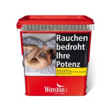 Eimer Winston Tabak Giant Box ROT / RED Volumentabak 230g als Tabak zum Stopfen.