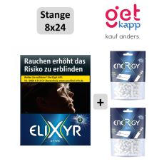 Elixyr+ Zigaretten X-Type Blue Stange (8x24) Sparset XL Ice 