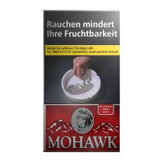 Schachtel Mohawk Zigaretten Classic red / rot 100 mit einem Packungsinhalt von 20 Filterzigaretten. Mohawk Zigaretten Classic red / rot 100 Long Stange mit 10 Packungen.