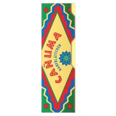 Packung Canuma Zigarettenpapier Hanfblättchen by Rizla mit einem Inhalt von 60 Stück Canuma Hanfblättchen als Heft mit 60 Stück Blättchen.