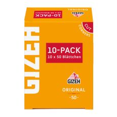 Gizeh Zigarettenpapier Original Orange 10er Pack (10x50)