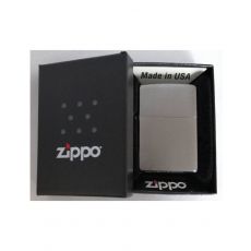 Schachtel Zippo Feuerzeug Chrome Brushed. Box Windfeuerzeug Zippo Chrome Brushed.