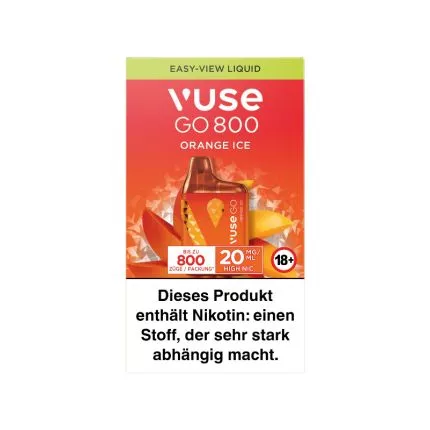 Vuse Go 800 Orange Ice online kaufen