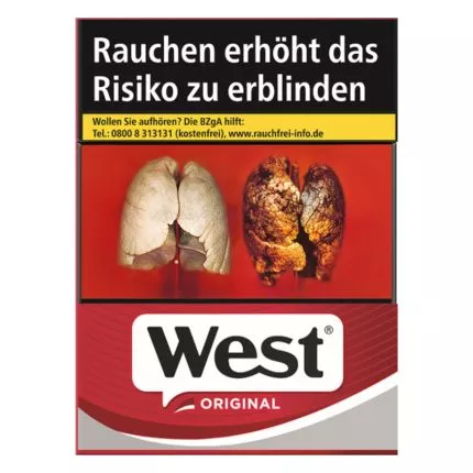 West Red 10 x 205g mit Zigarettenbox