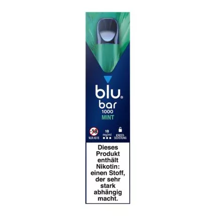 blu bar Einweg E-Zigaretten MInt online kaufen