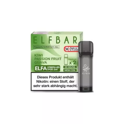 elfbar elfa master akku Kiwi Go Plus Pods Blueberry Ice 20 mg