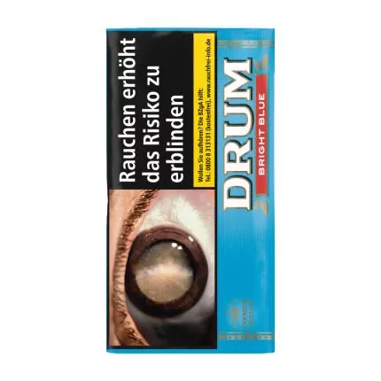 drum tobacco light blue Bright 50g   Duty Free Price  Only 14  Drum Bright Blue 40 g
