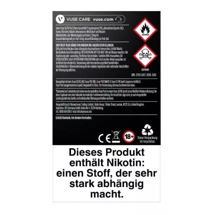 elfbar elfa master akku Vuse Ultra Device – Anleitung