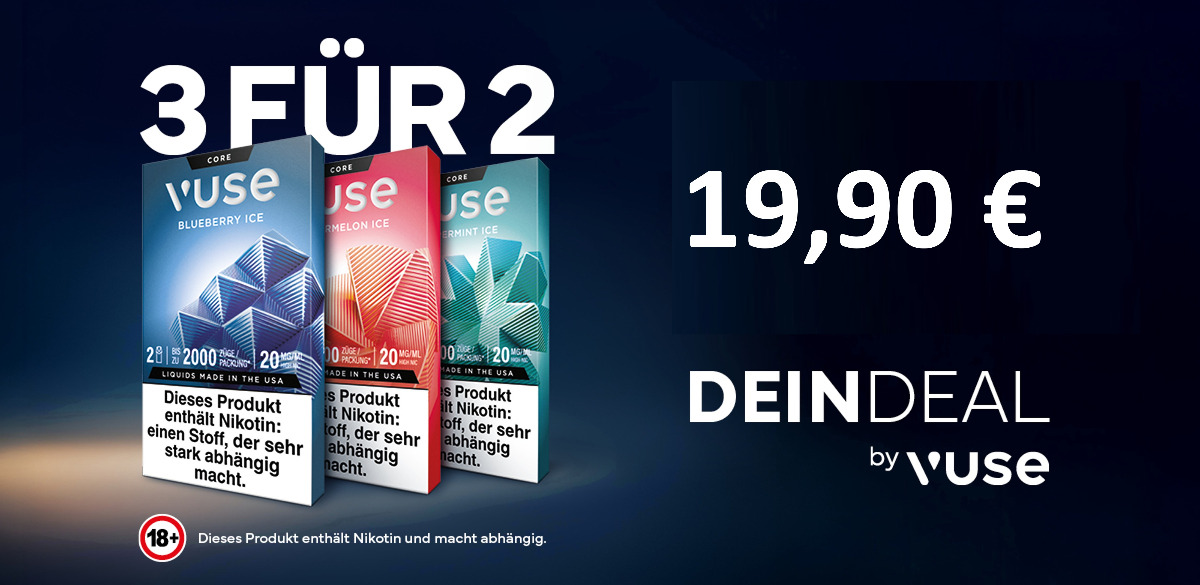 Vuse Ultra Pods Aktion - Jetzt registrieren
